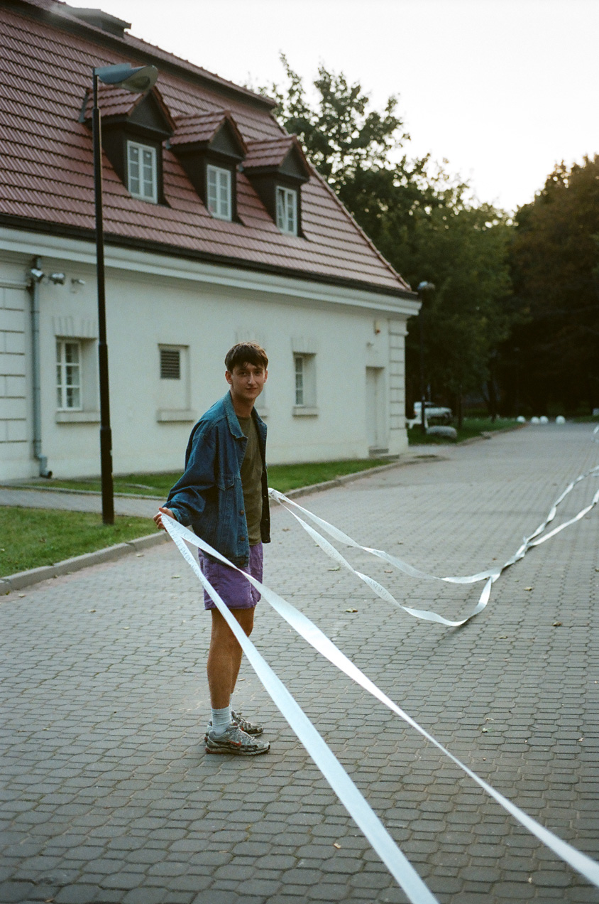 Publication and performance by Edka Jarzab and by contemporary Belgian artist Pierre Coric