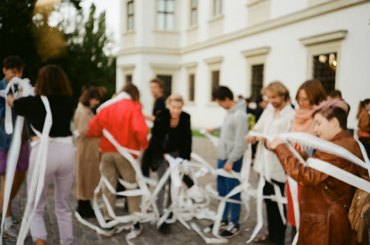 Publication and performance by Edka Jarzab and by contemporary Belgian artist Pierre Coric