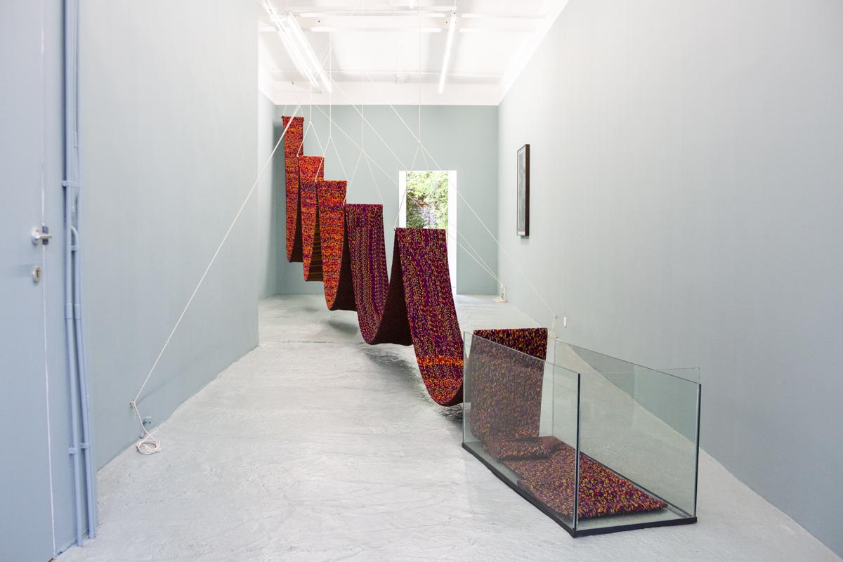 Installation by contemporary Belgian artist Pierre Coric