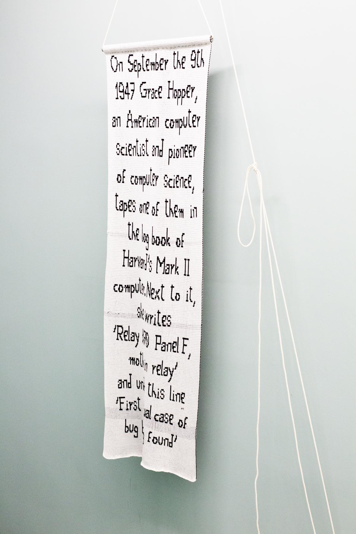 Installation by contemporary Belgian artist Pierre Coric