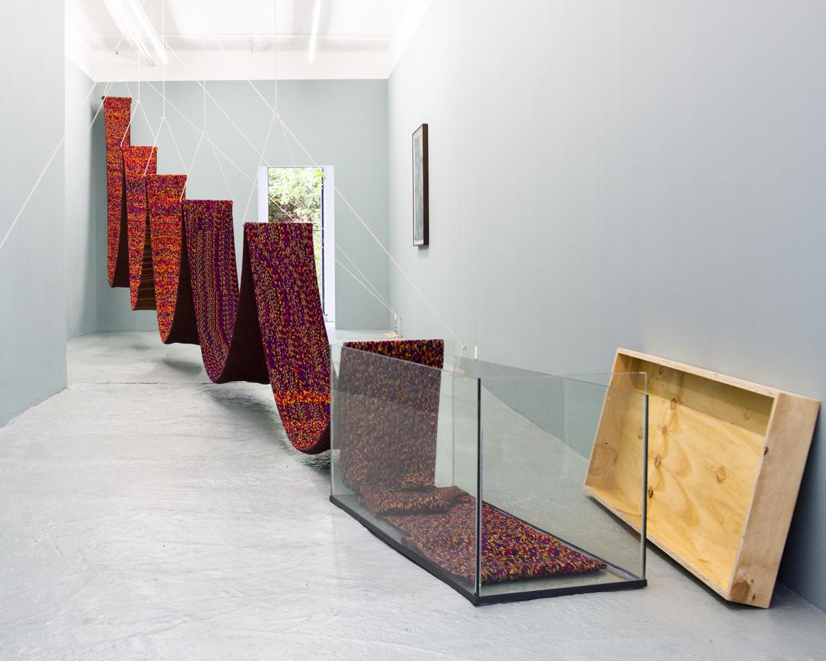 Installation by contemporary Belgian artist Pierre Coric