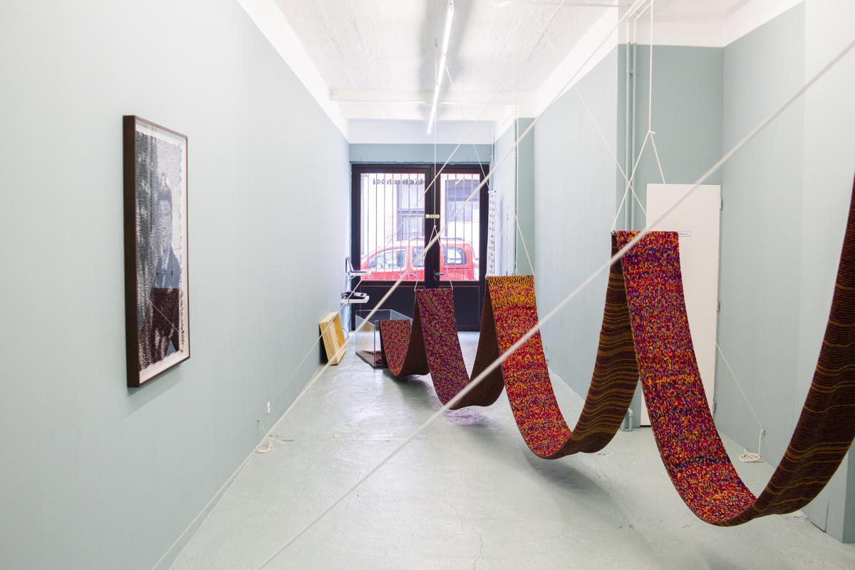Installation by contemporary Belgian artist Pierre Coric