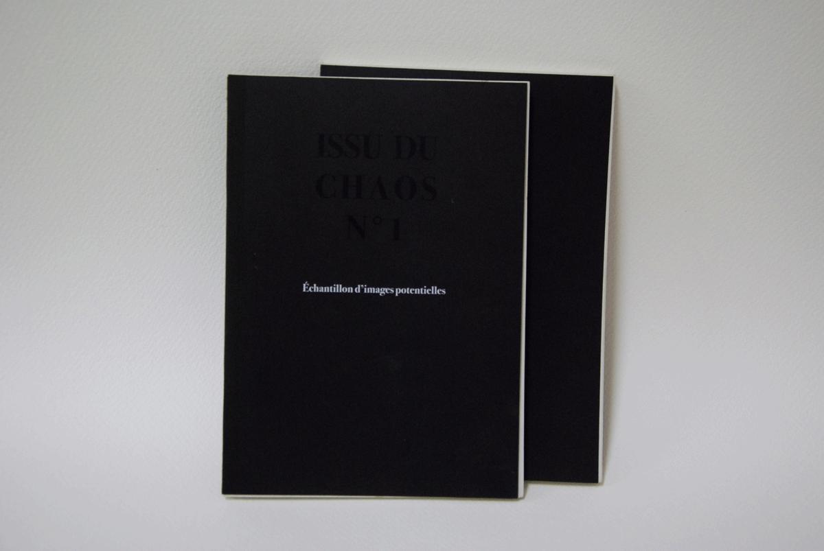 Issu du chaos, publication by contemporary Belgian artist Pierre Coric