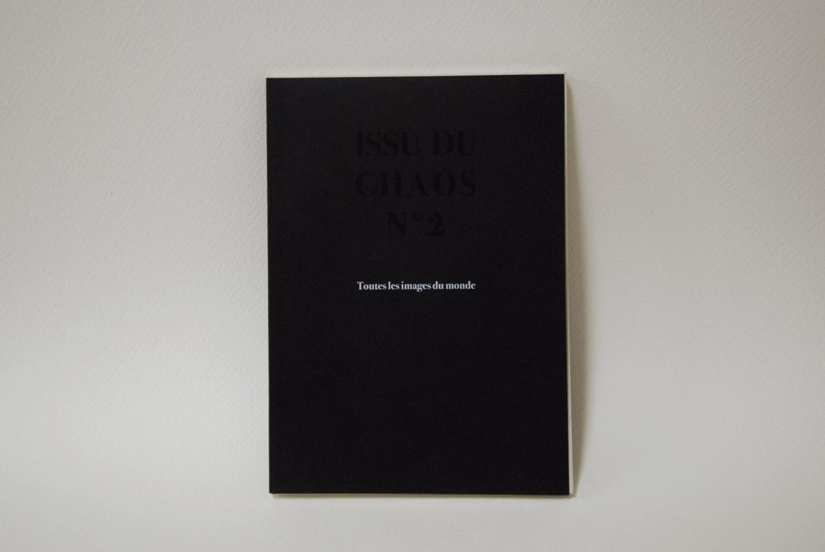 Issu du chaos, publication by contemporary Belgian artist Pierre Coric