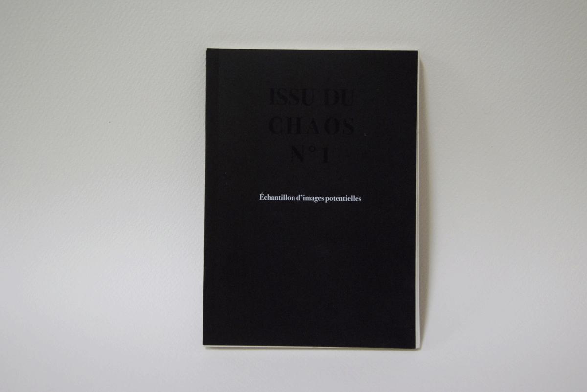 Issu du chaos, publication by contemporary Belgian artist Pierre Coric