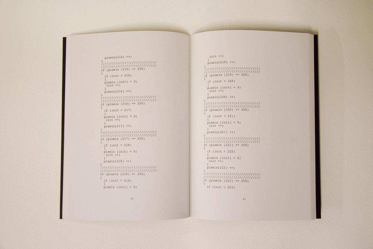 Issu du chaos, publication by contemporary Belgian artist Pierre Coric