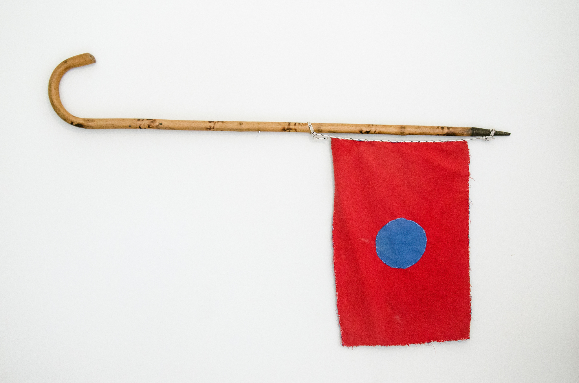 Textile piece by contemporary Belgian artist Pierre Coric