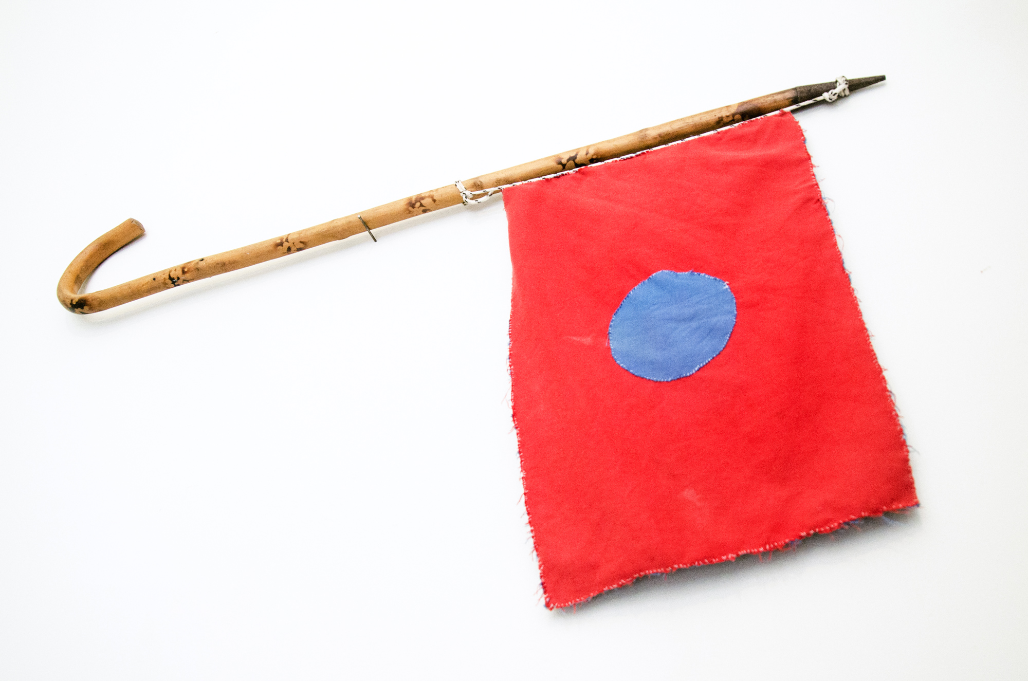 Textile piece by contemporary Belgian artist Pierre Coric