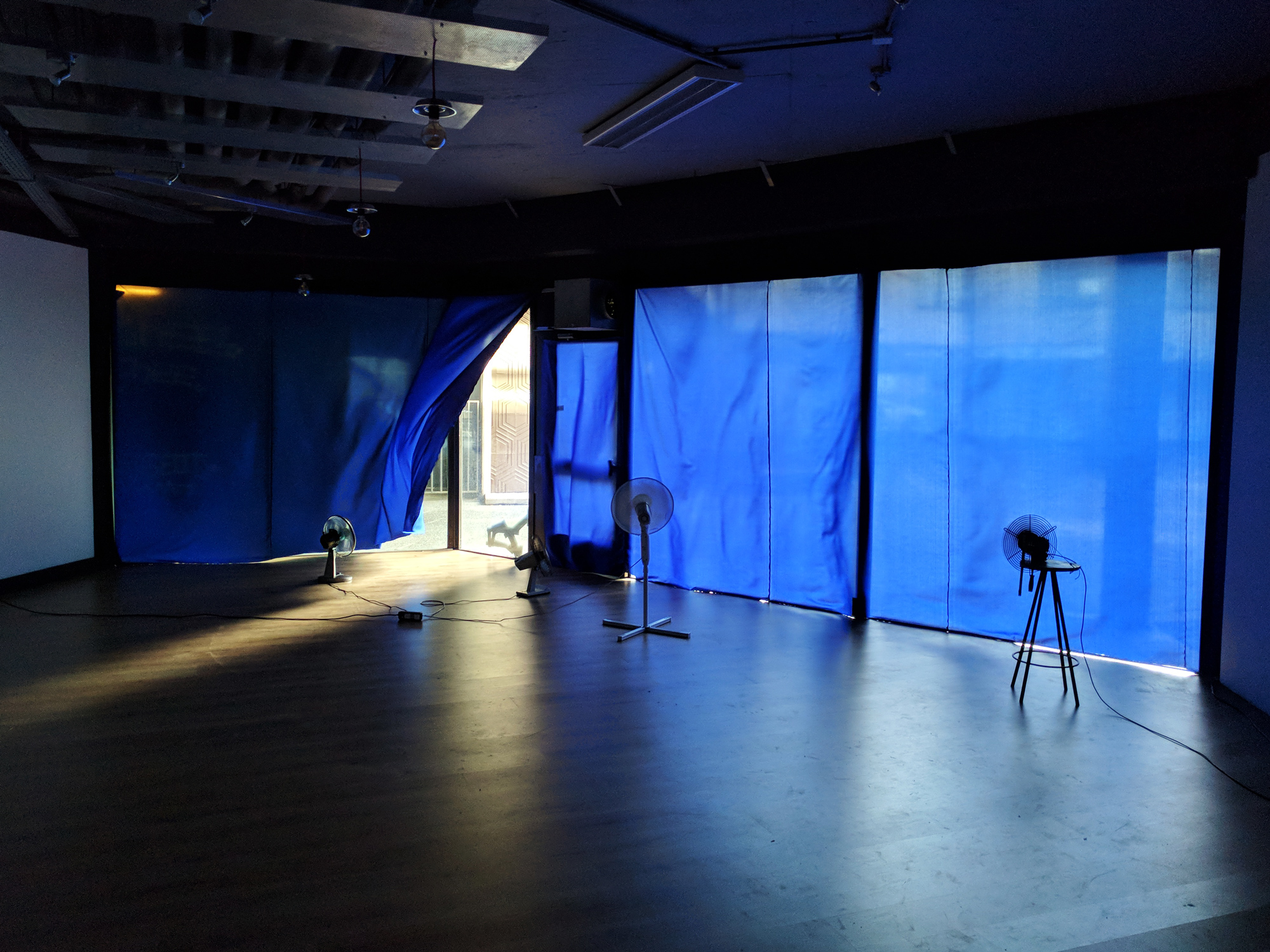 Installation by contemporary Belgian artist Pierre Coric