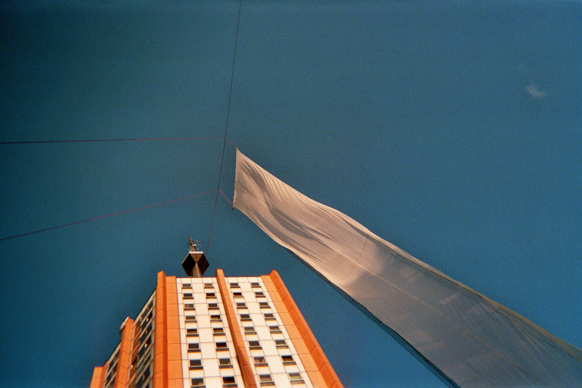 Installation by contemporary Belgian artist Pierre Coric