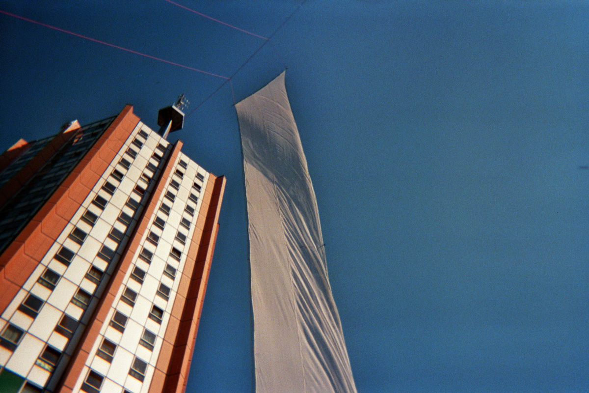 Installation by contemporary Belgian artist Pierre Coric